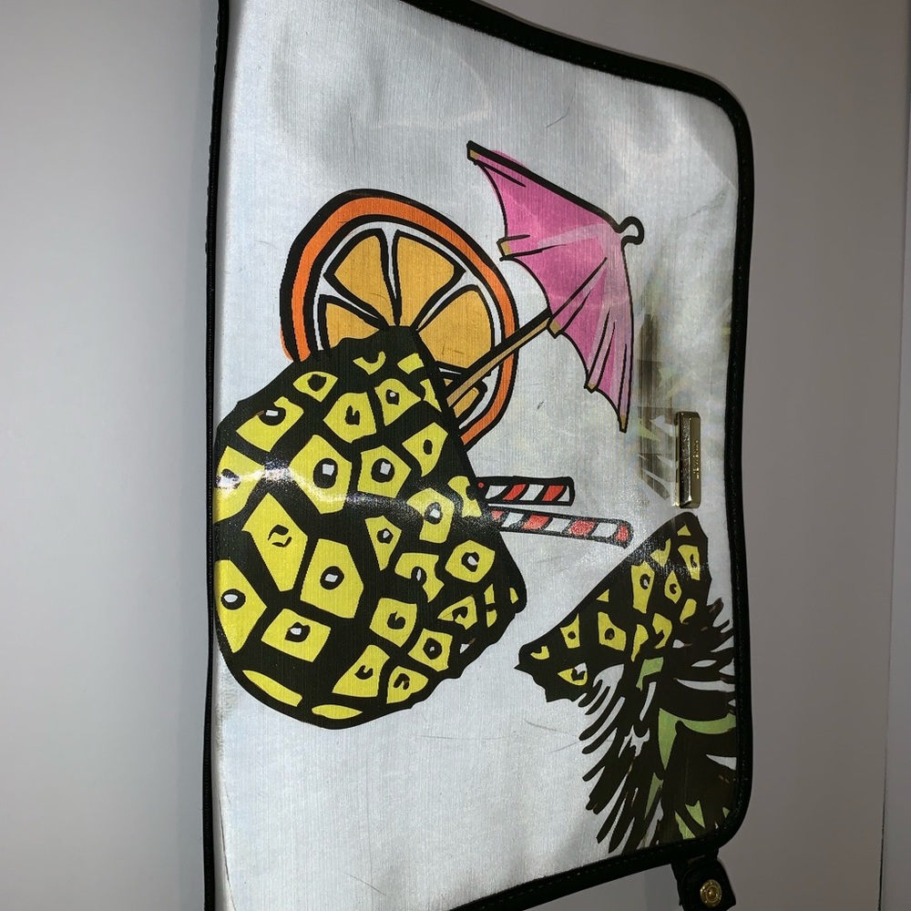 Nine West Pineapple/pina coloda Drink Clutch
